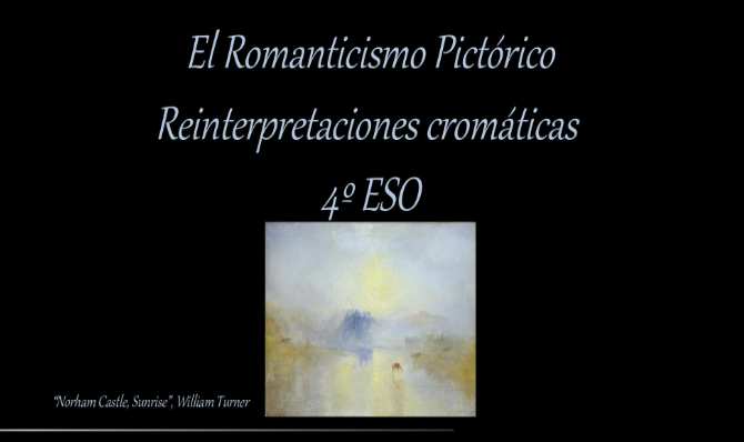 Reinterpretaciones del Romanticismo por alumnos de  4º
