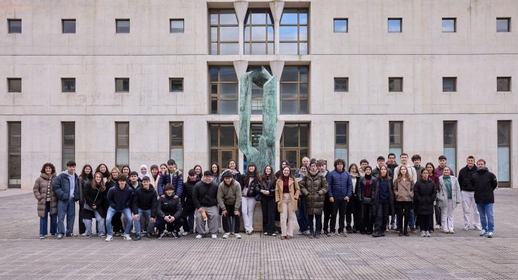 Visita del IES ALHAMA a la UPNA