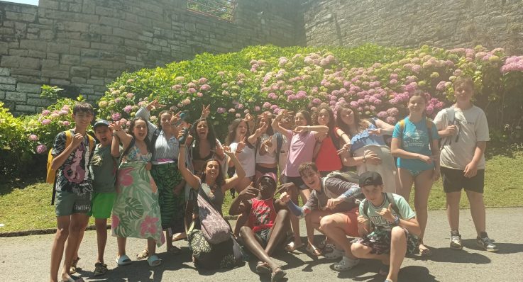 ALUMNADO DE PRIMERO ESO EN CAMPUS NEPTUNO